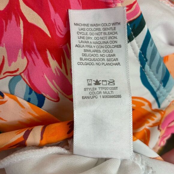 Time and Tru Plus Size Hawaiian Floral Bikini - Size 2x / 20 - 22 - Picture 10 of 10